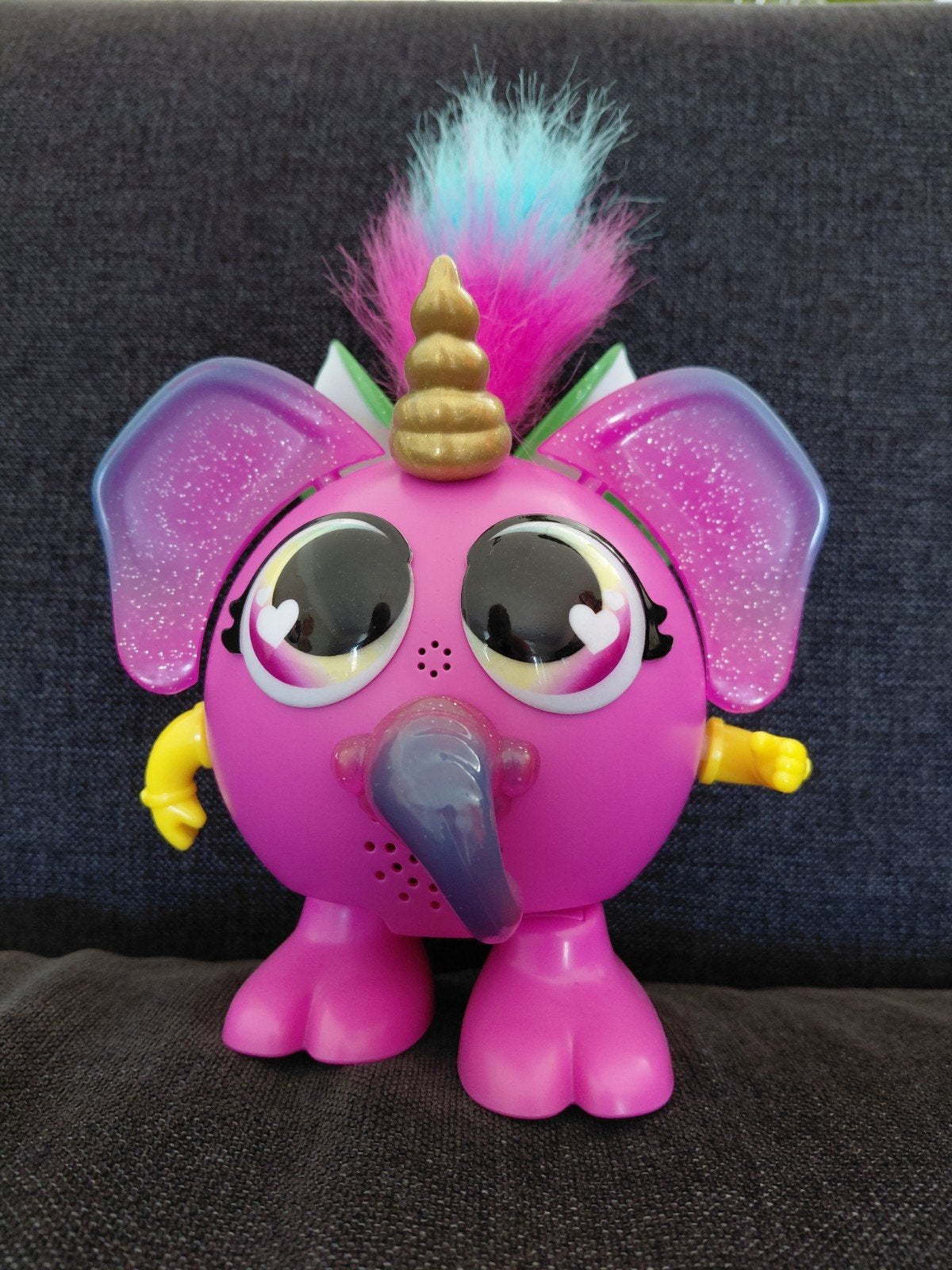 Roze Eenhoorn Olifant Speelgoed met Geluid, Ophalen, Jongen of Meisje