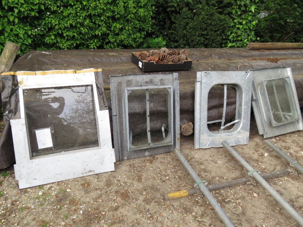 4x dakraam voor schuur, Ophalen, Gebruikt, Minder dan 80 cm, Minder dan 80 cm