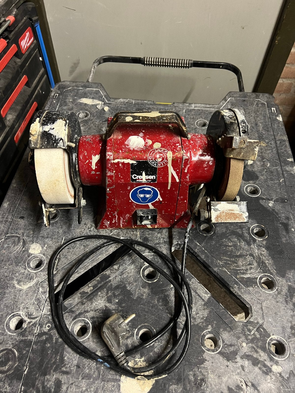Creusen Slijpmachine DS 7150 TS - Zit en schroef los, Doe-het-zelf en Verbouw, Ophalen of Verzenden, Gebruikt, Minder dan 700 watt