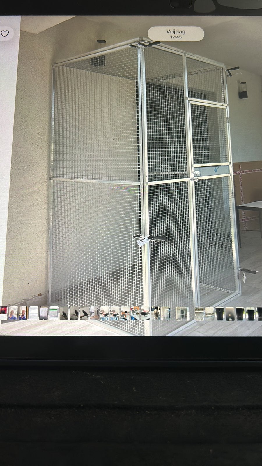 Voliere te koop, Overige typen, 150 tot 225 cm, Ophalen, 75 tot 150 cm