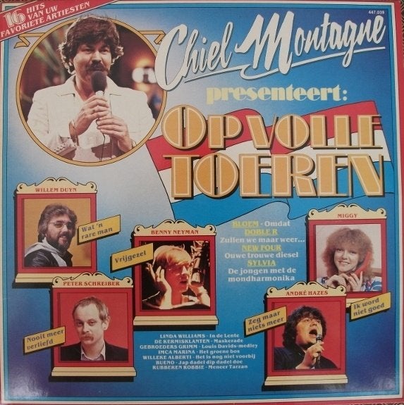 LP Chiel Montagne presenteert: Op Volle Toeren., Cd's en Dvd's, LP, Verzenden, Zo goed als nieuw, Levenslied of Smartlap