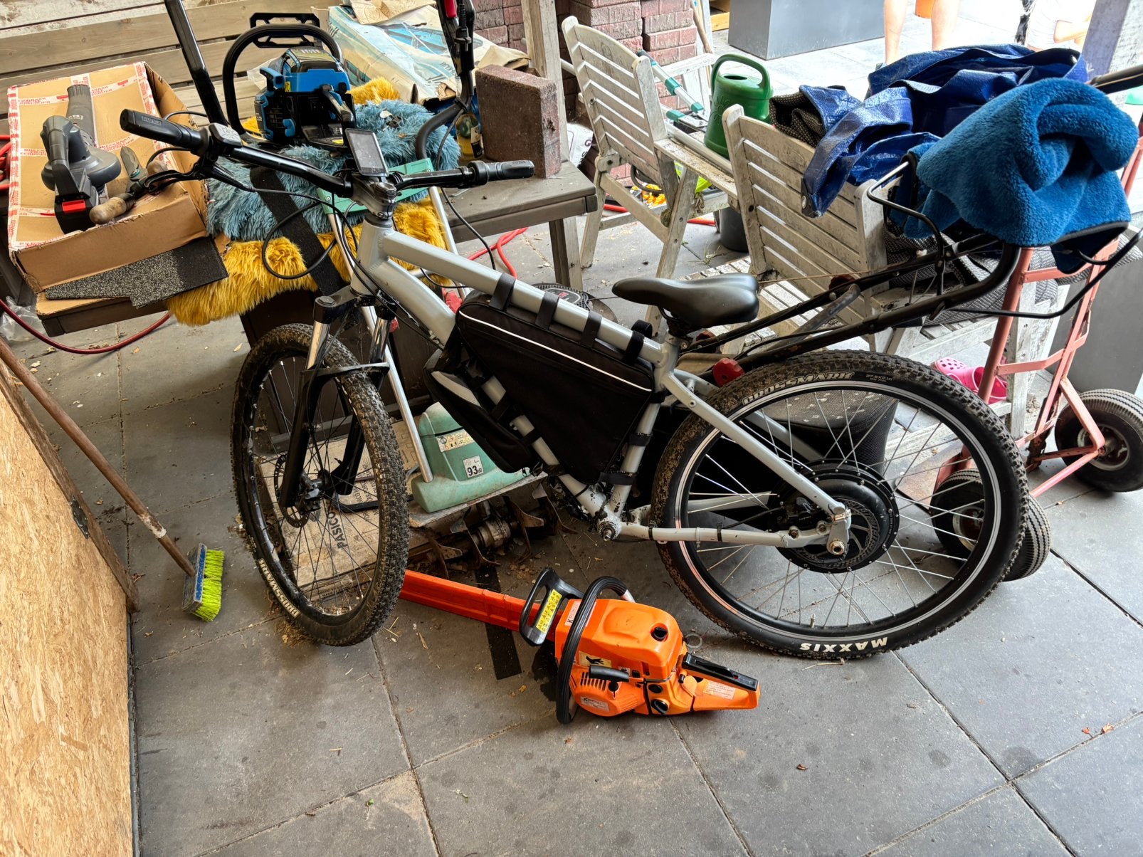 MTB conversionkit 2000watt 52vollt, Ophalen of Verzenden, Zo goed als nieuw