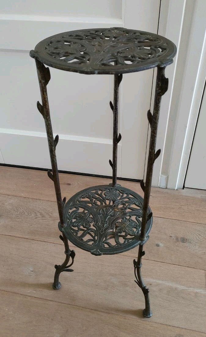 art nouveau etagère bloementafel jugendstil tafeltje, Ophalen