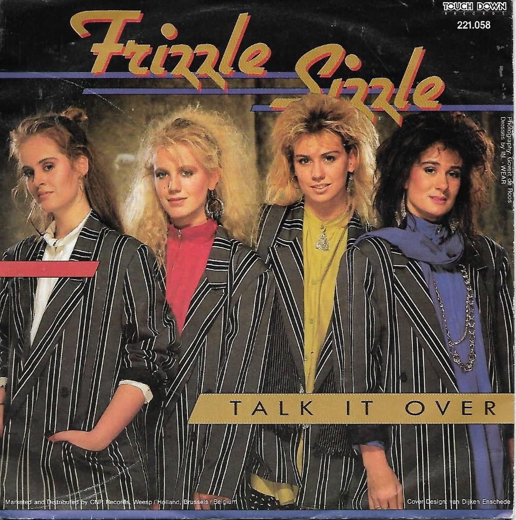 Frizzle Sizzle - Talk it over, Gebruikt, 7 inch, Single, Ophalen of Verzenden