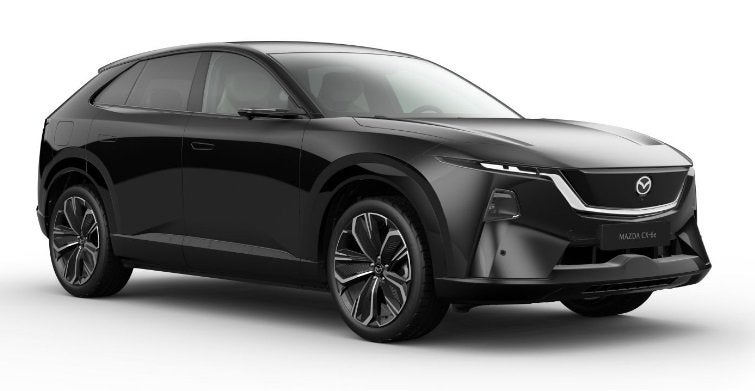 Mazda CX-6e Takumi Plus 78 kWh NAVI | APPLE CARPLAY / ANDROI, Auto's, Automaat, Dealer onderhouden, Achterwielaandrijving, Leder