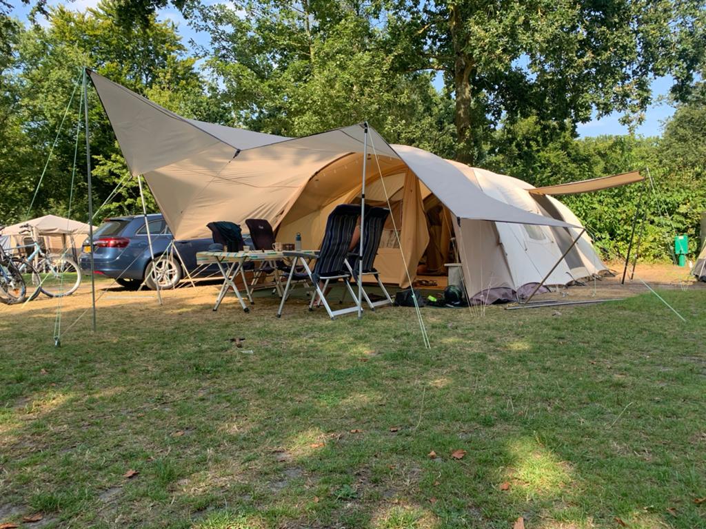 Bardani Villagrande 450 Prestige 6-persoons tunneltent, Caravans en Kamperen, Tenten, Ophalen of Verzenden, Gebruikt, Tot en met 6