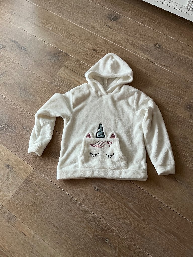 Sweater maat 134 - 140  Eenhoorn Trui zgan, Ophalen of Verzenden, Zo goed als nieuw, Meisje, Trui of Vest