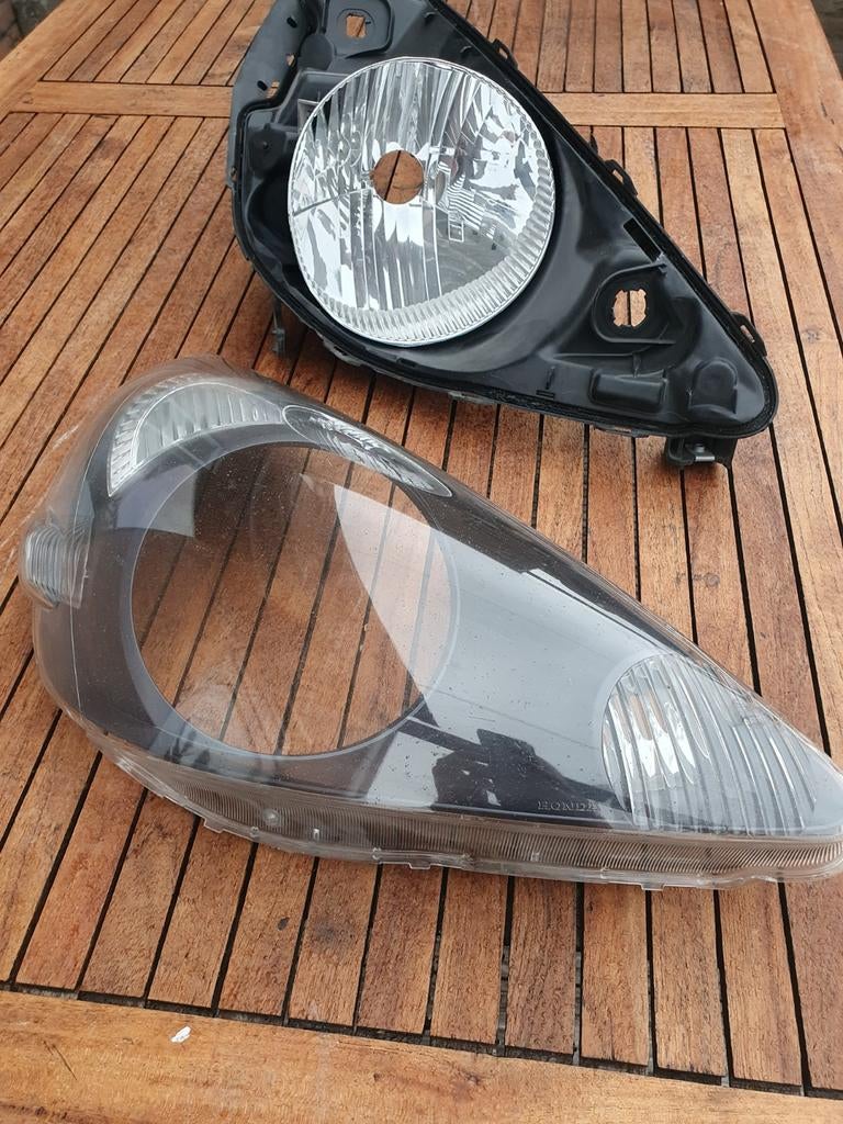 Honda Jazz 2  koplamp lens., Ophalen of Verzenden, Honda