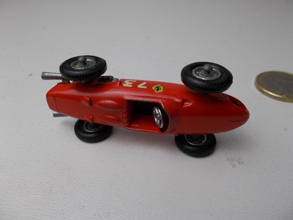 1963 Matchbox Series Lesney Nr. 73. FERRARI FORMULE 1. (-B-), Ophalen of Verzenden, Gebruikt, Auto, Lesney