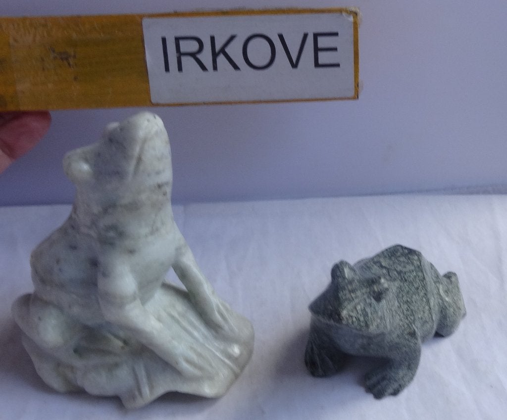 KIKKERS VAN MARMER * DRIE Stuks *, Verzamelen, Verzenden, Zo goed als nieuw, Dier