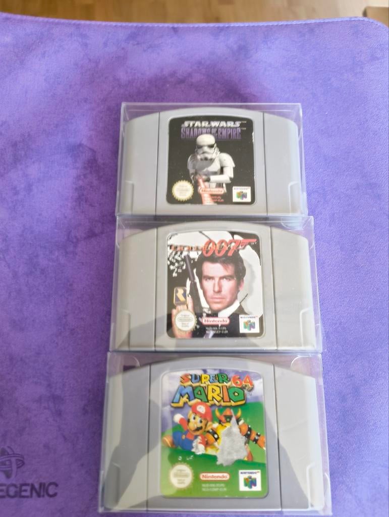 Nintendo 64 games: Star Wars, 007, Super Mario 64, Avontuur en Actie, 1 speler, Ophalen of Verzenden, Zo goed als nieuw