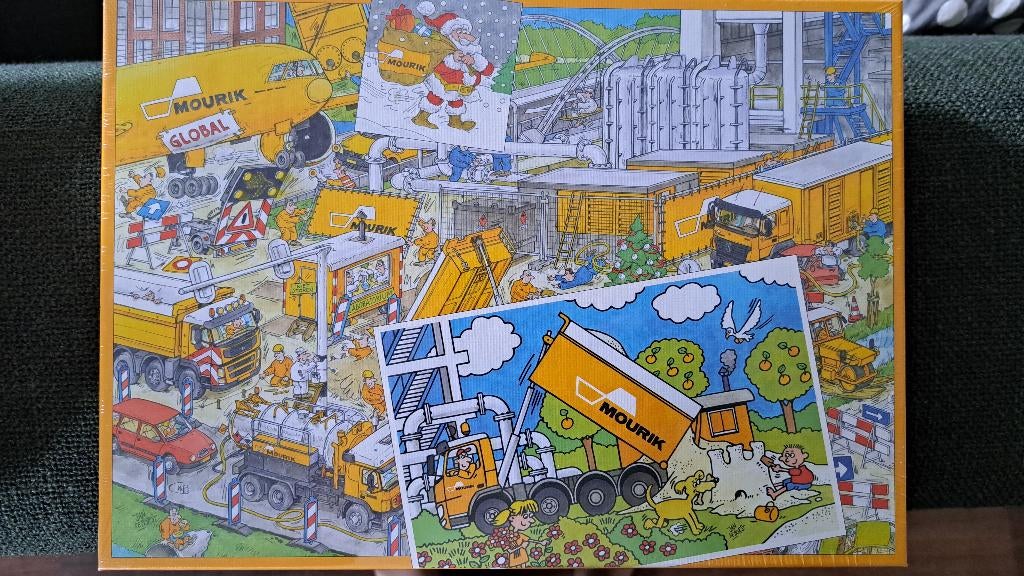 Puzzels Mourik, Ophalen of Verzenden, Minder dan 500 stukjes, Nieuw, Legpuzzel