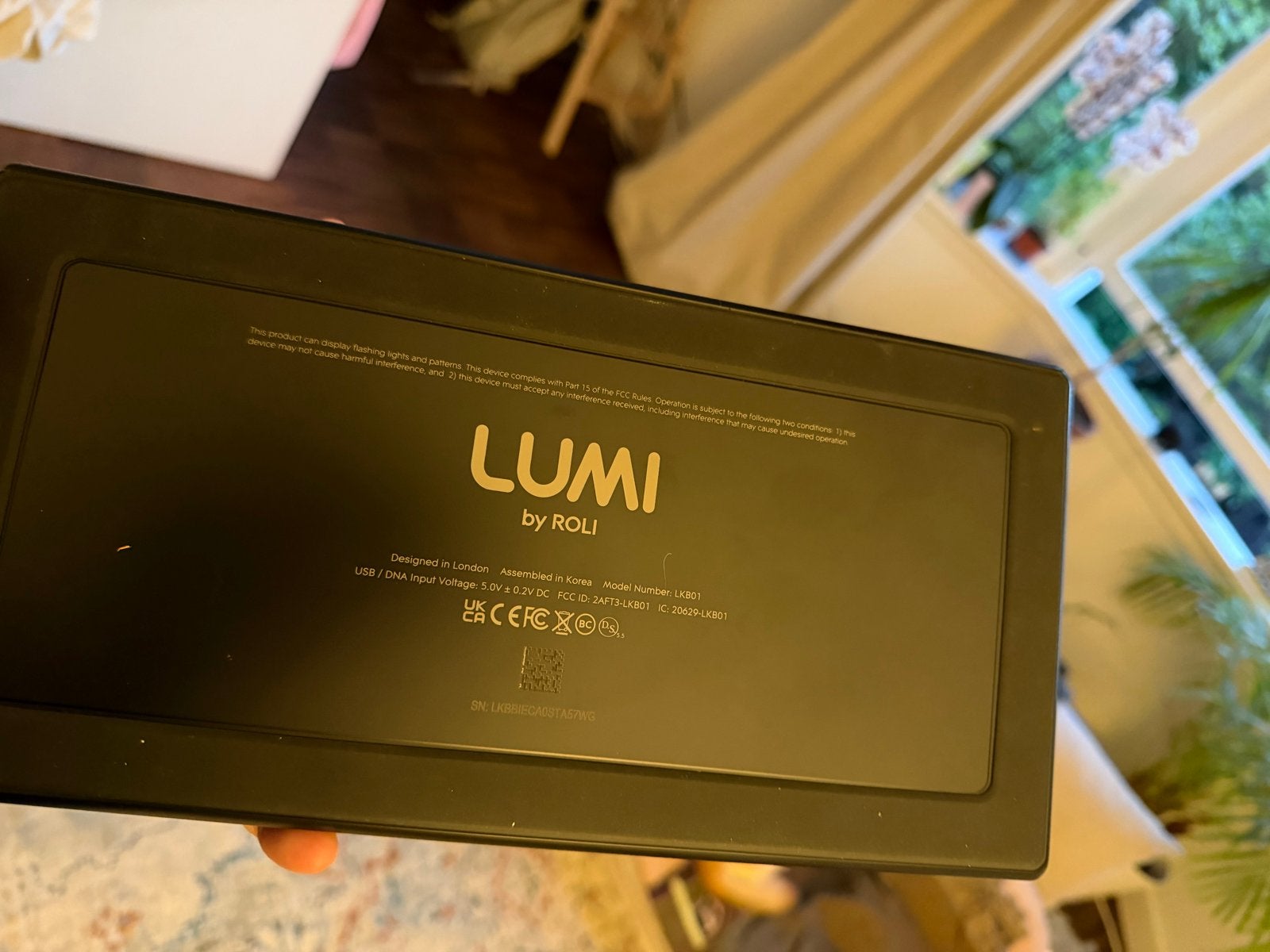 LUMI by ROLI - Draagbaar MIDI-keyboard met verlichte toetsen, Muziek en Instrumenten, Keyboards, Overige merken, Zo goed als nieuw