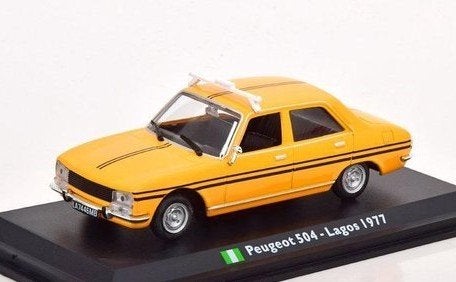 Peugeot 504 - Taxi Lagos - 1977 -, Ophalen of Verzenden, Nieuw, Auto, Overige merken