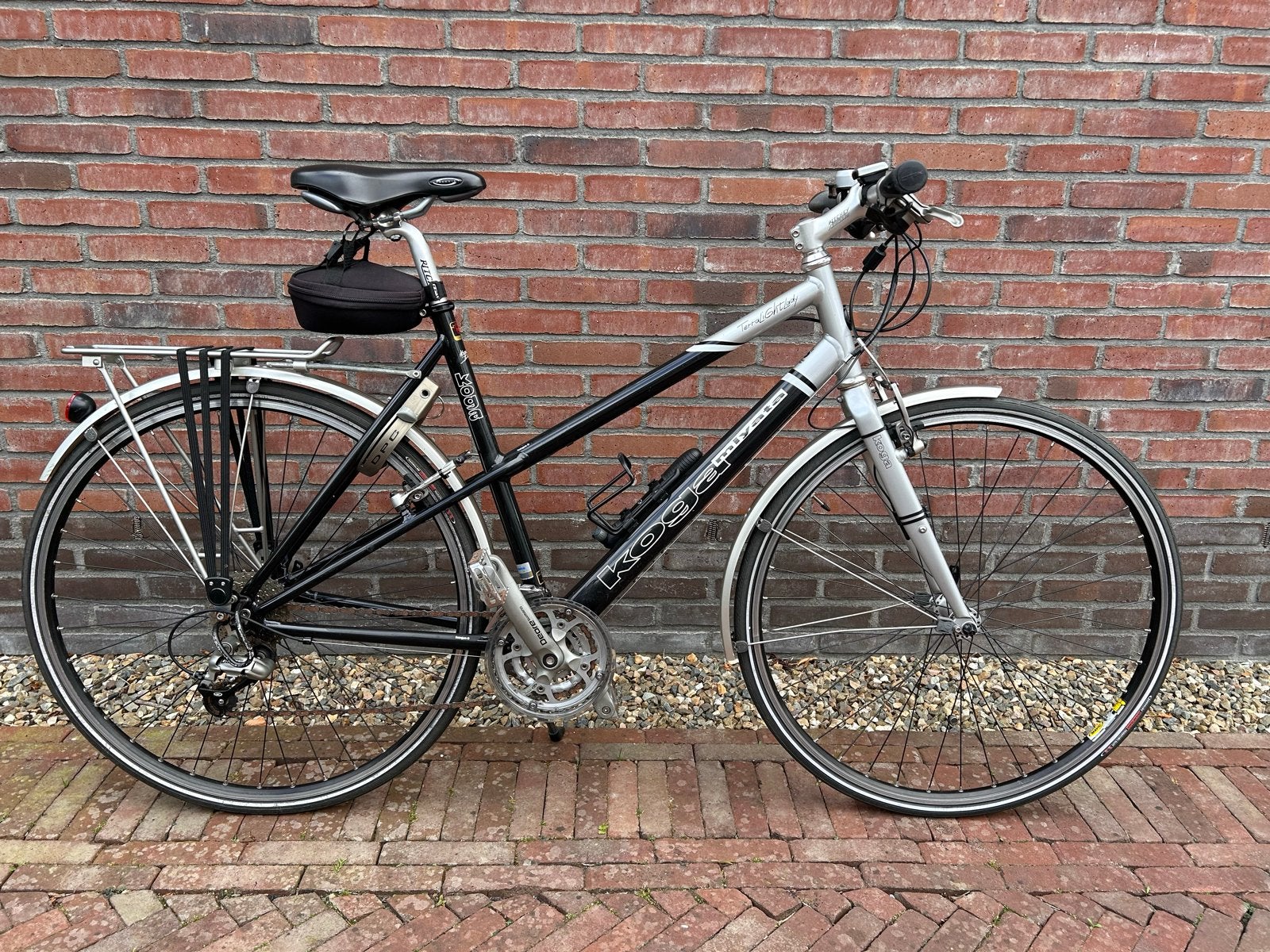 Koga Miyata 50cm hybride damesfiets sportfiets, Ophalen, 28 inch, Gebruikt, Velgrem