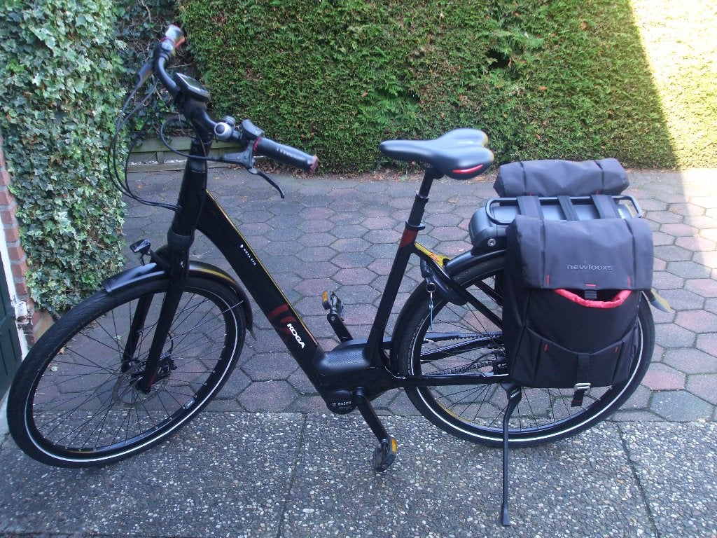 Elektrische dames fiets KOGA, (Extra) lage instap, Zo goed als nieuw, 50 tot 53 cm, Schijfrem