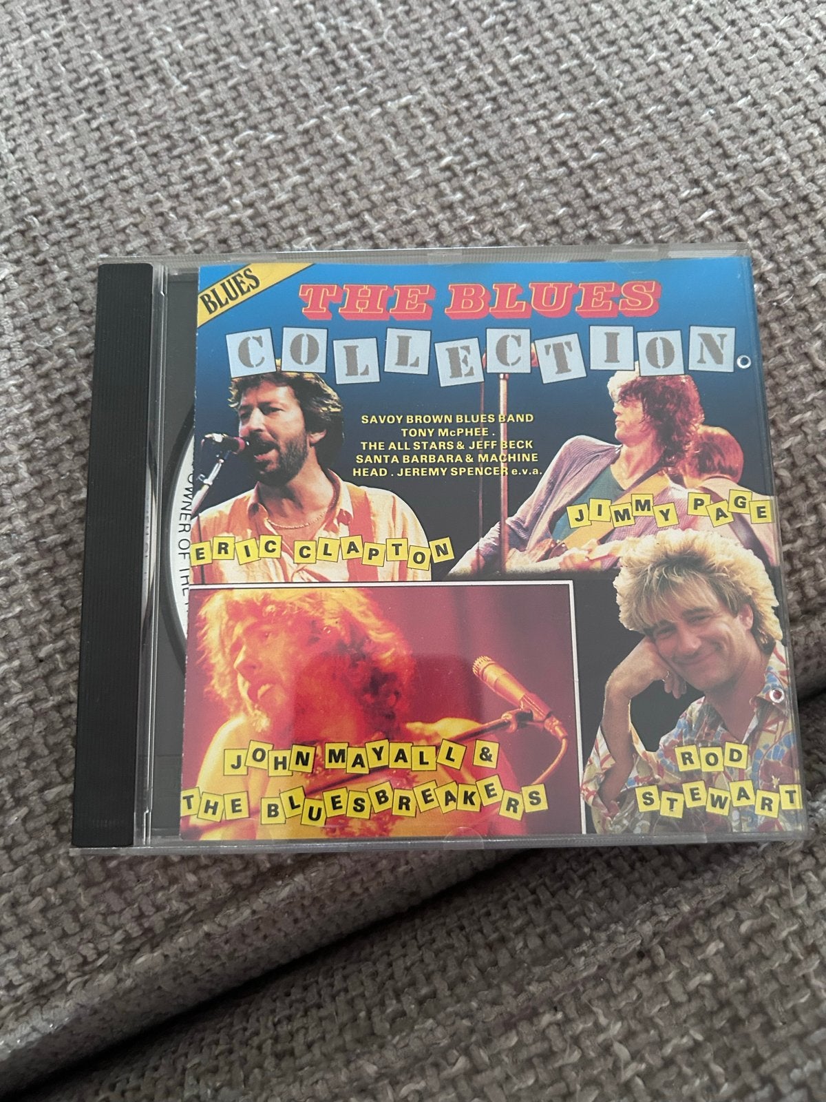 The Blues Collection CD - Eric Clapton, Jimmy Page e.v.a., Ophalen of Verzenden, Zo goed als nieuw, Verzamelalbum, Inclusief doosje