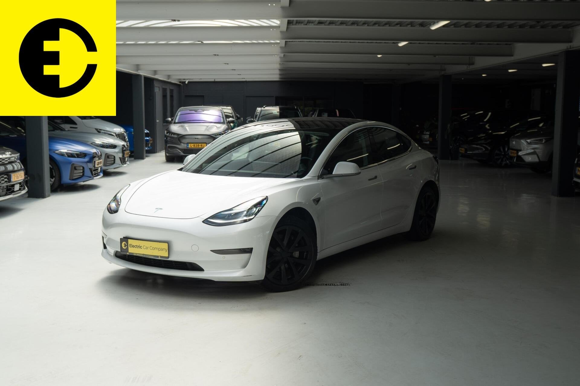 Tesla Model 3 Long Range AWD 75 kWh | Stoelverwarming | Came, Auto's, Tesla, Automaat, Gebruikt, Zwart, Wit
