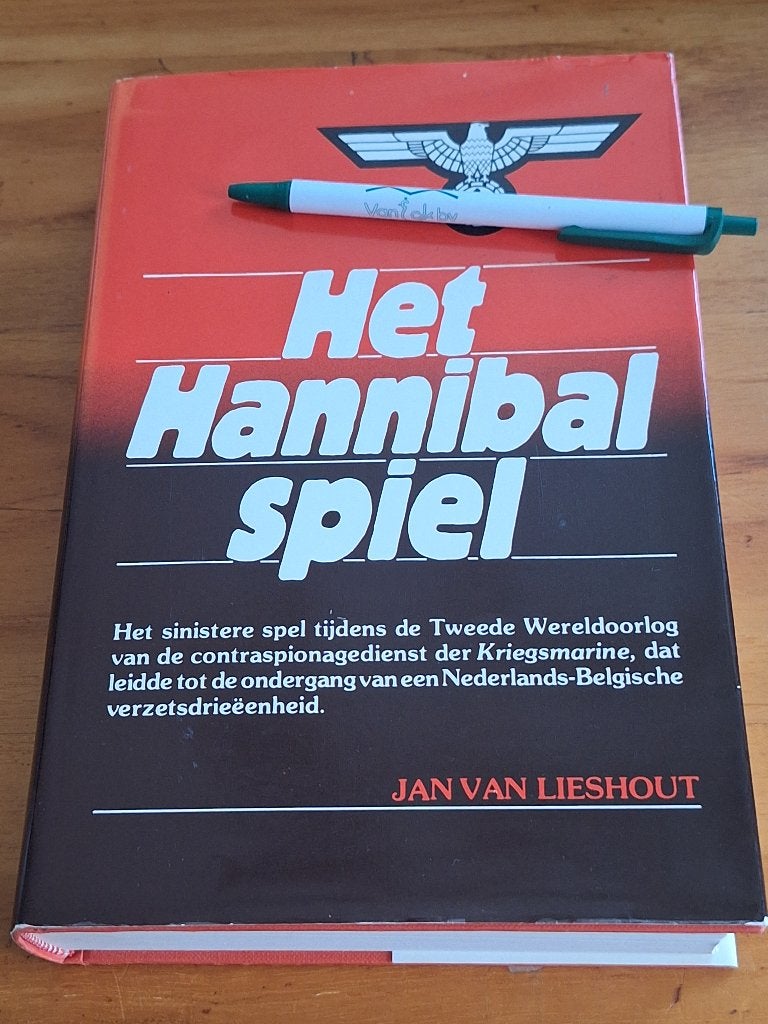 Het Hannibal Spel - Jan van Lieshout (Tweede Wereldoorlog), Ophalen of Verzenden, Jan van Lieshout, Overige onderwerpen, Tweede Wereldoorlog
