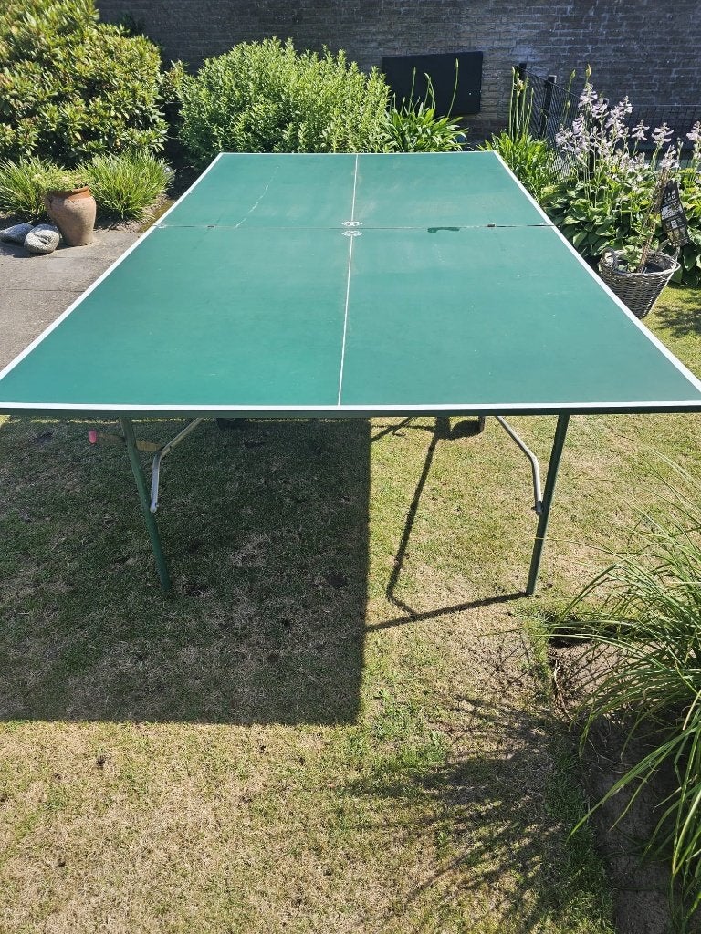 Tafeltennis te koop, Sport en Fitness, Ophalen, Gebruikt, Net, Batje(s) of Balletje(s), Inklapbaar