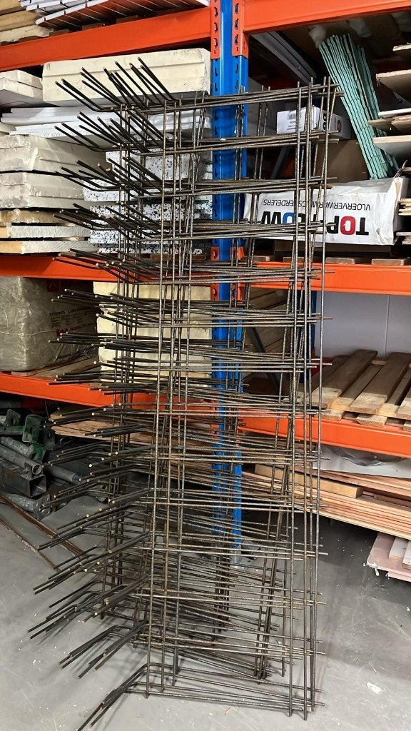 15x Stekkenrek Betonijzer 8mm - 30x60cm, Doe-het-zelf en Verbouw, Metalen, Ophalen of Verzenden, Nieuw, IJzer