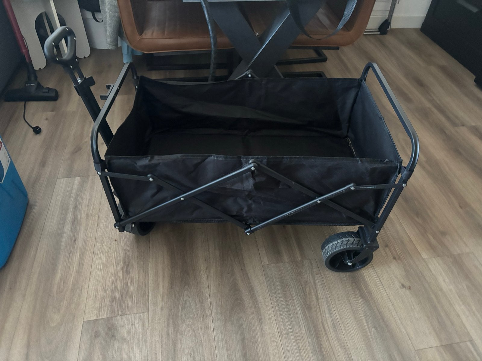 Opvouwbare bolderkar - Ideaal voor strand of boodschappen, Caravans en Kamperen, Bolderkarren, Ophalen, Opvouwbaar, Gebruikt
