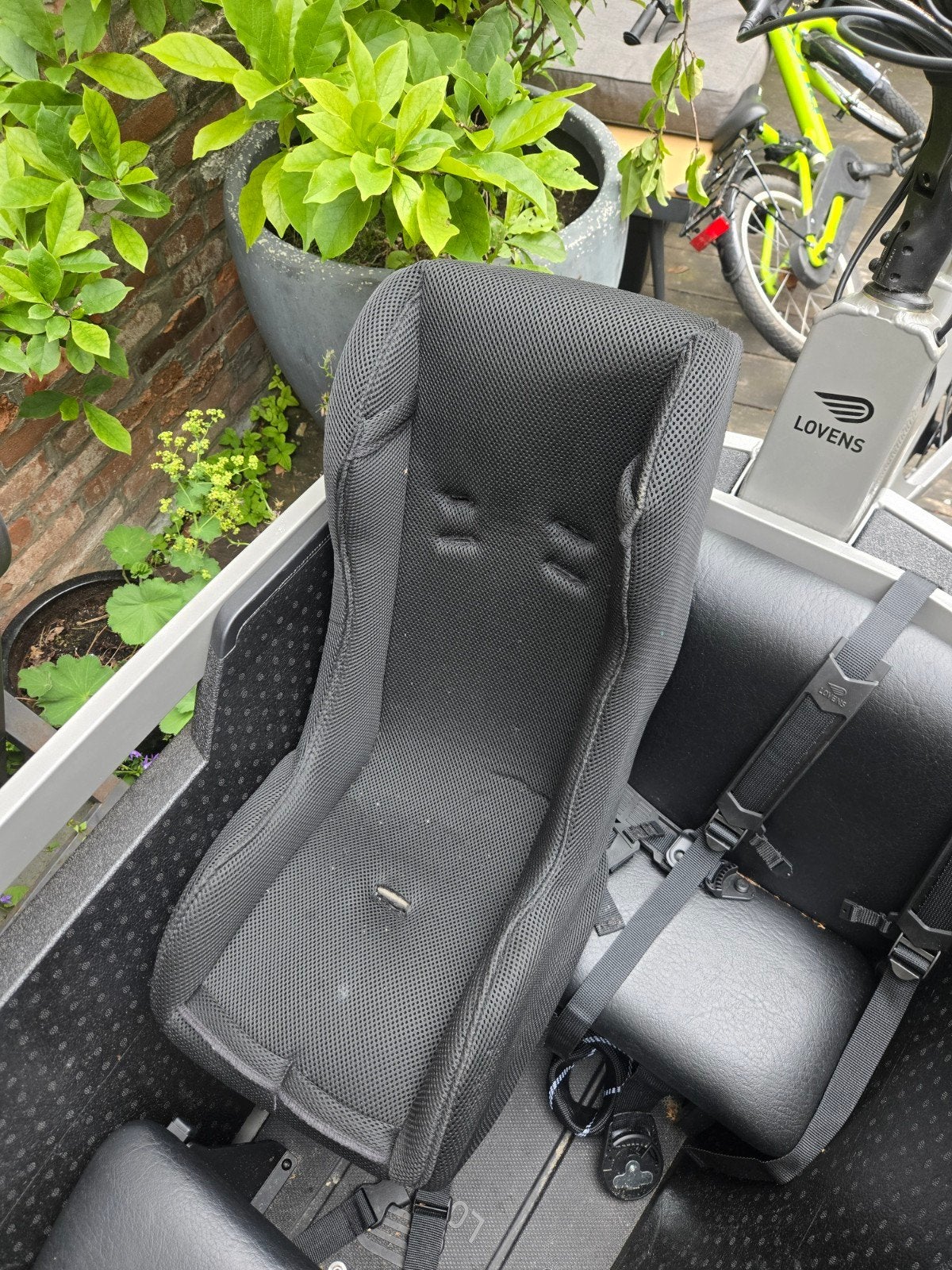 Peuterstoeltje/schaal voor in de bakfiets, Ophalen, Gebruikt, Minder dan 20 kg, Onbekend