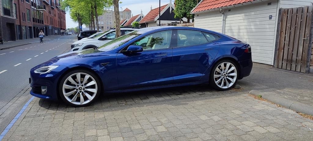 21 inch Turbine velgen Tesla model S RUILEN of kopen, Ophalen, Velg(en), 21 inch, Zomerbanden