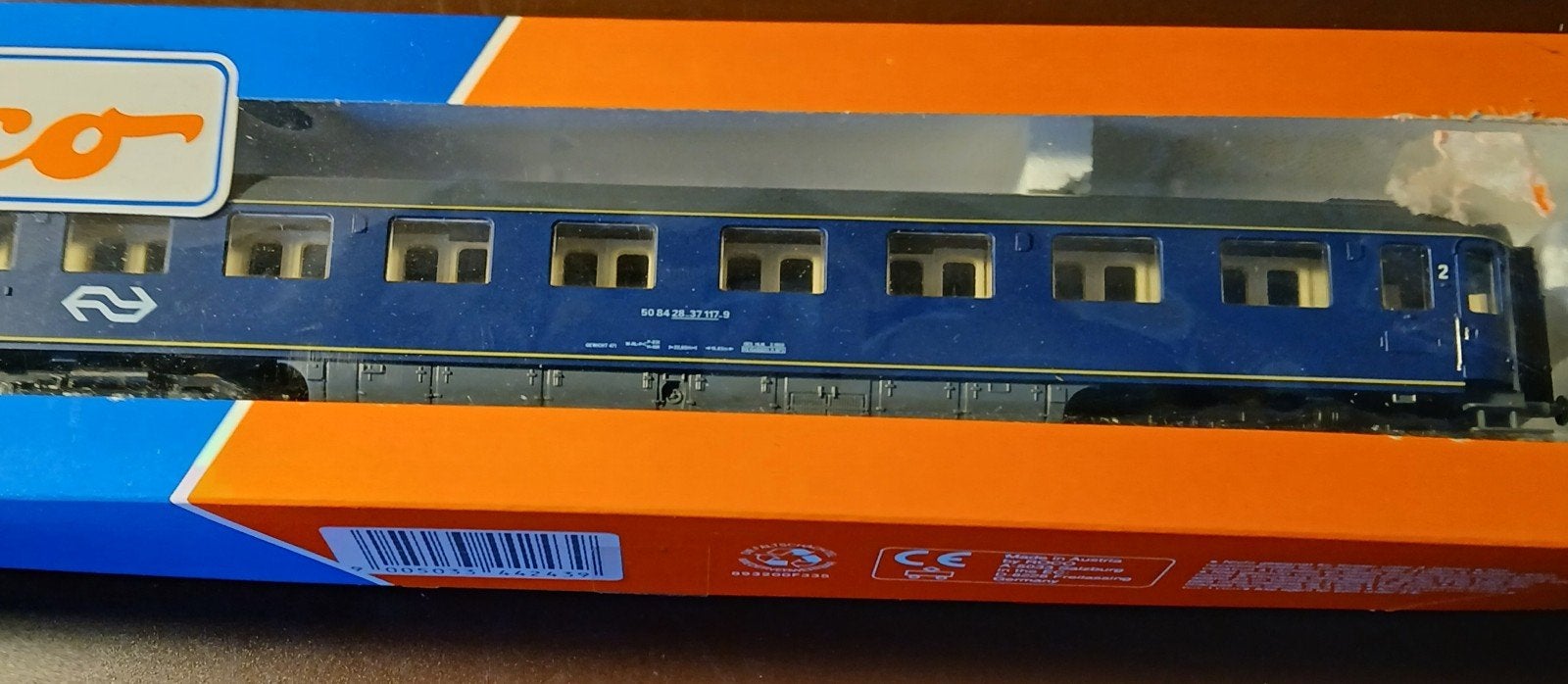 Roco HO NS D-rijtuigen set (44242, 44243, 44244, 44297), Gelijkstroom, Wagon, Ophalen of Verzenden, NS