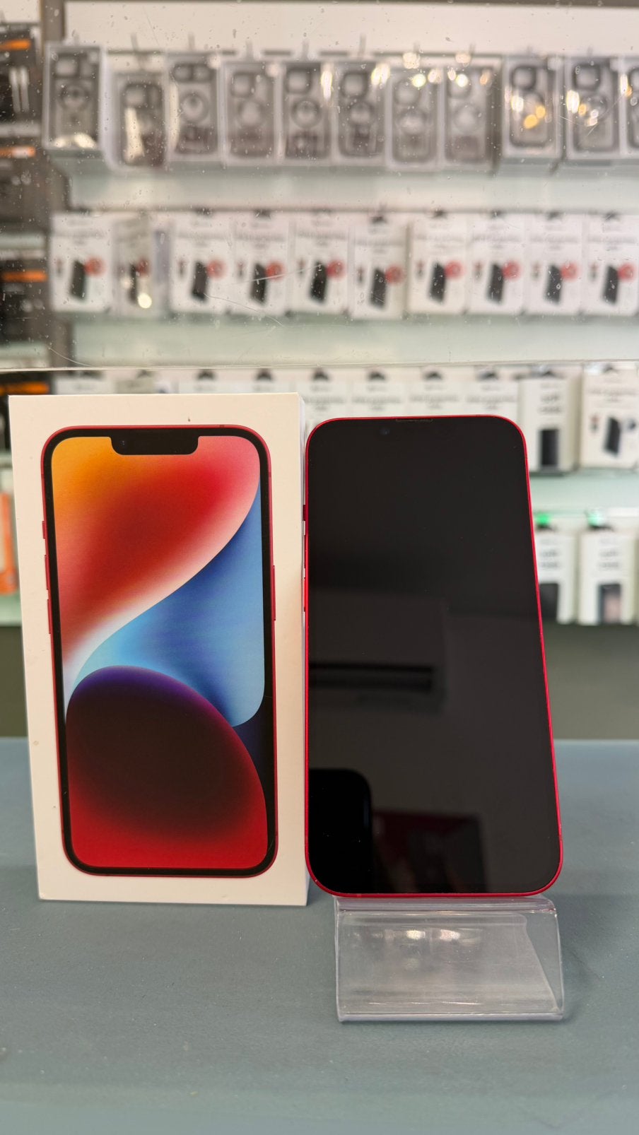 iPhone 14 Rood 128GB Zo goed als nieuw (57), Ophalen, Apple, Zo goed als nieuw, Apple