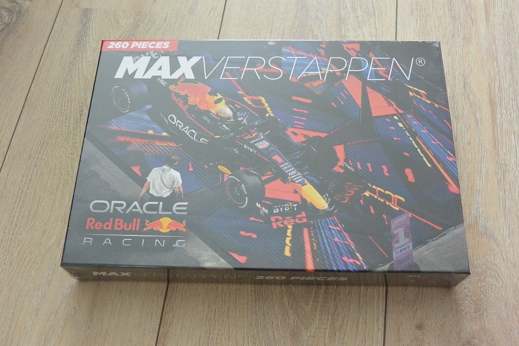 Nieuwe Max Verstappen puzzel - 260 stukjes, Ophalen of Verzenden, Minder dan 500 stukjes, Nieuw, Legpuzzel