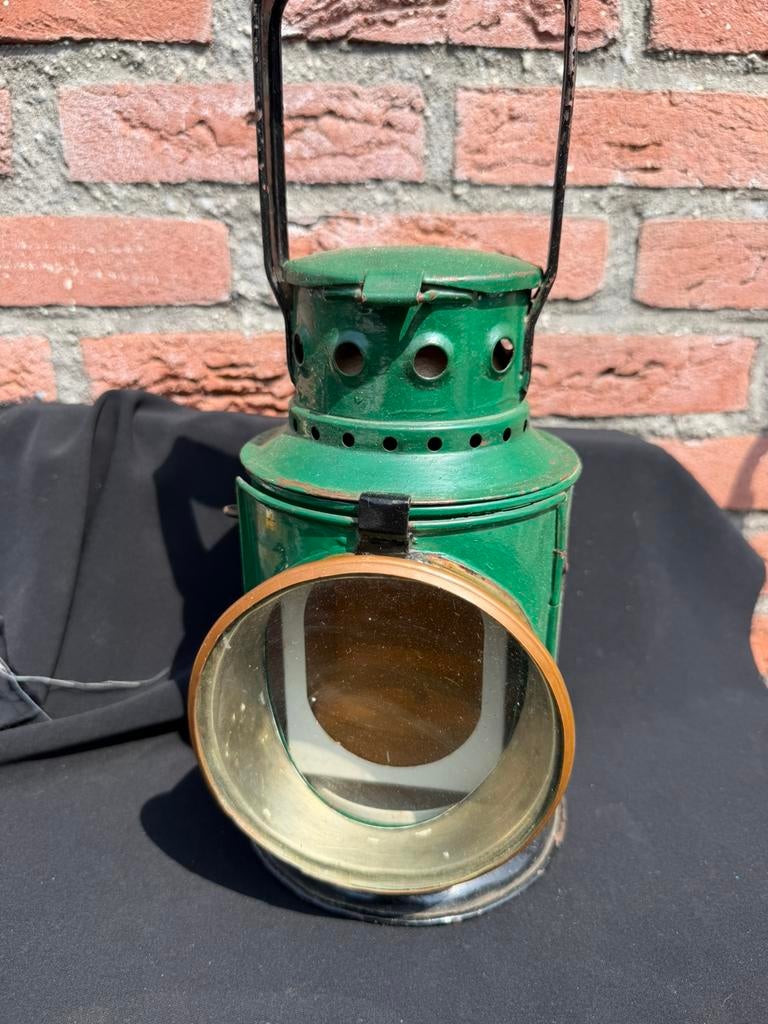 Spoorweglamp seinlamp, Ophalen of Verzenden