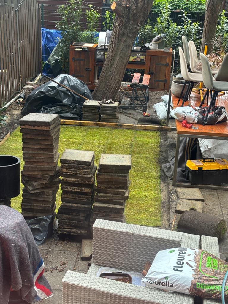 Tuin tegels, Ophalen, Nieuw, Beton, Terrastegels
