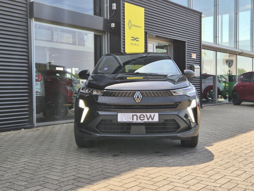 Renault Captur 1.6 E-Tech full hybrid 145 techno Adaptv. Cru, Auto's, Renault, Gebruikt, 4 cilinders, Leder en Stof, Zwart