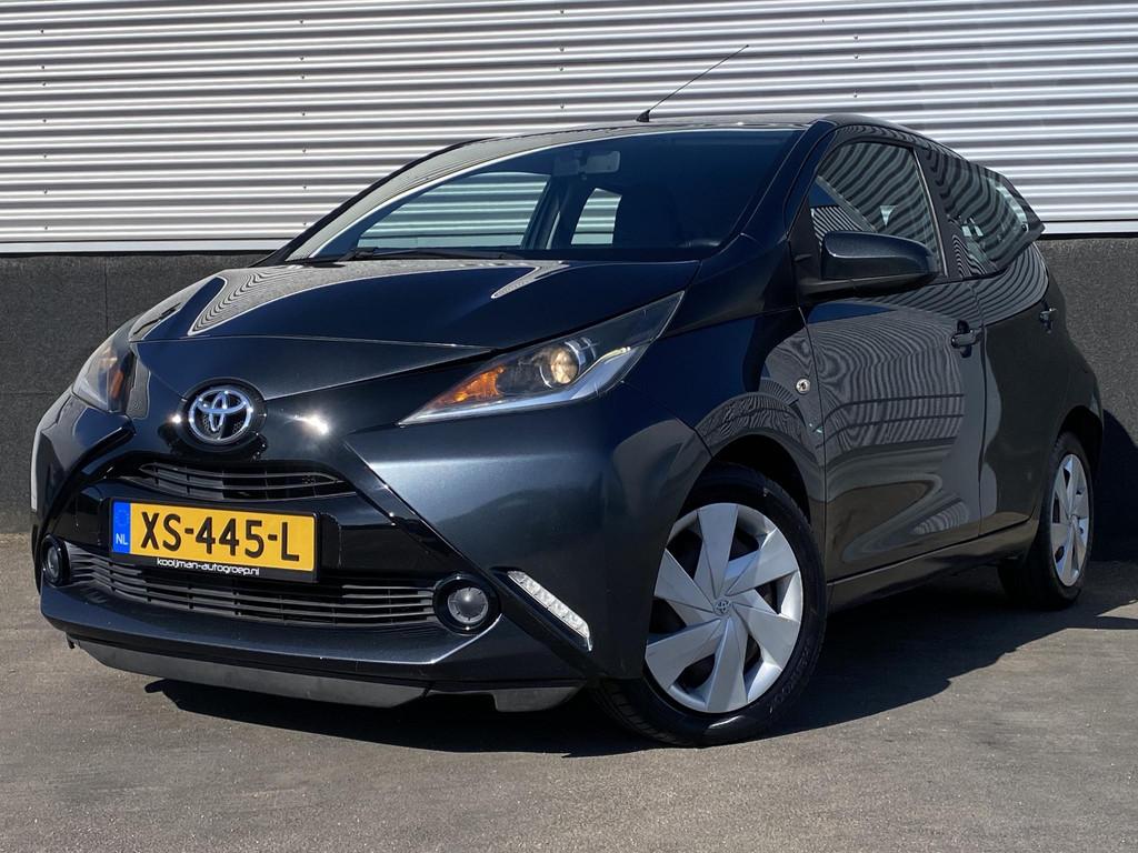 Toyota Aygo 1.0 VVT-i x-pure Automaat, Airco, achteruitrij c, Stof, Gebruikt, Euro 6, 4 stoelen