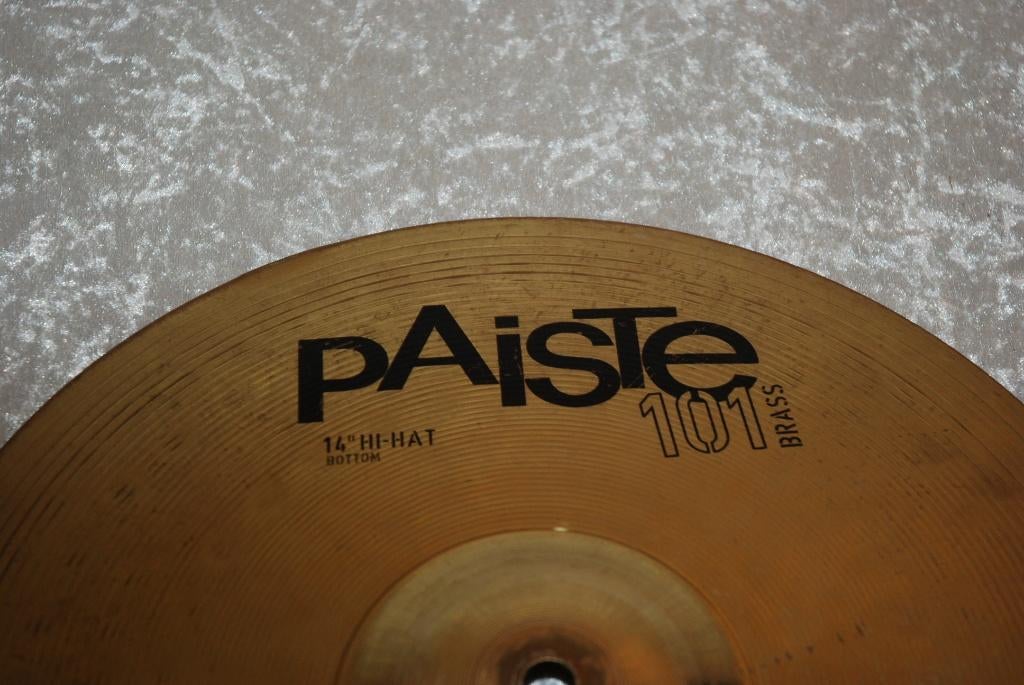 Paiste 101 Los bottom hihat bekken 871gr 14 inch  <26260556>, Gebruikt, ., Drums of Percussie, Ophalen of Verzenden