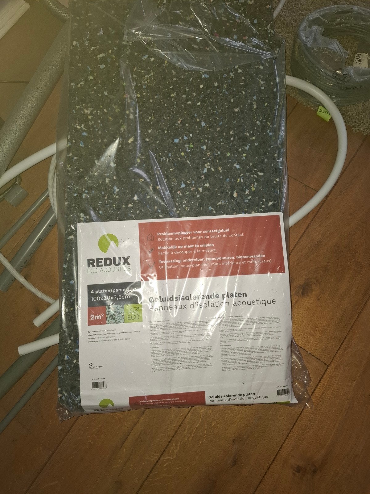 Redux geluidsisolerende platen, Ophalen, Overige materialen, 50 tot 150 cm, 30 cm of meer