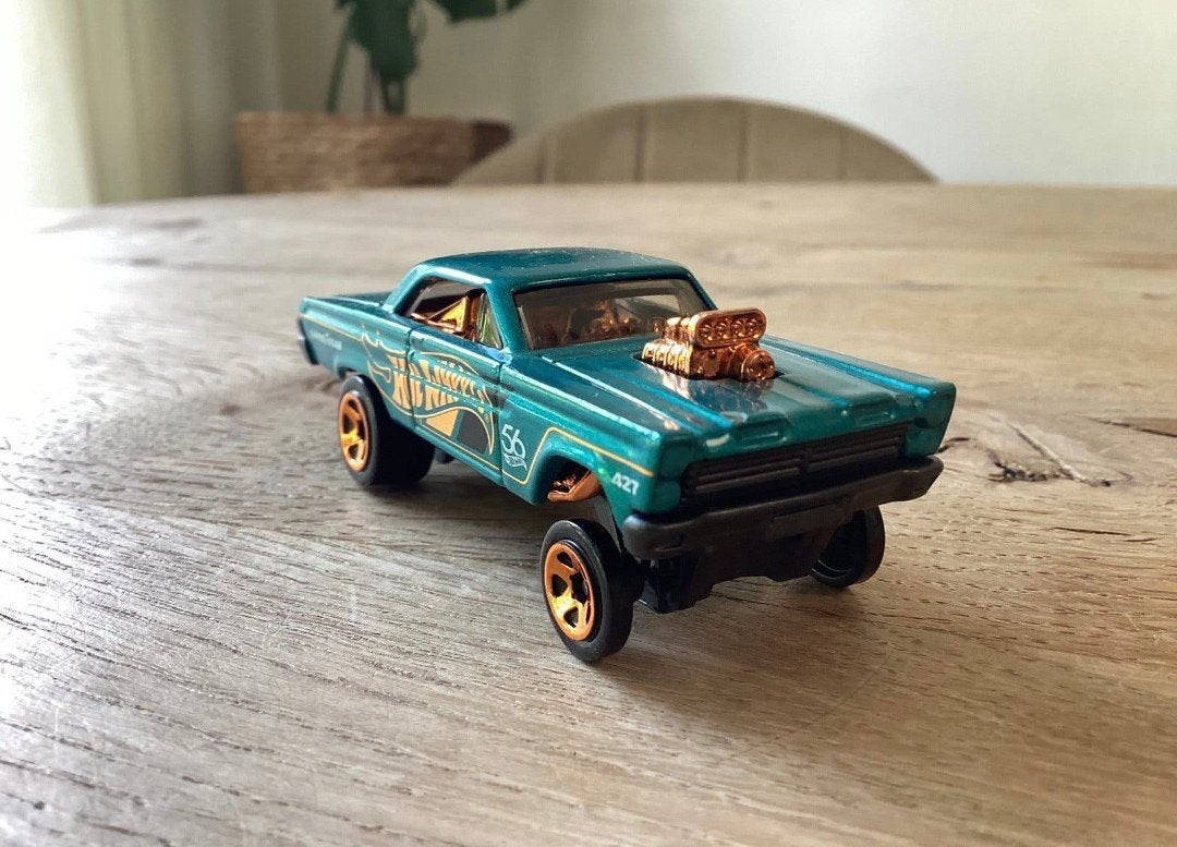 Hot Wheels ’65 Mercury Comet Cyclone Gasser 56th Anniversary, Ophalen of Verzenden, Zo goed als nieuw, Auto