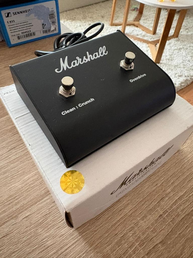 Marshall Footswitch Clean/Crunch Overdrive, Ophalen of Verzenden, Zo goed als nieuw, Distortion, Overdrive of Fuzz