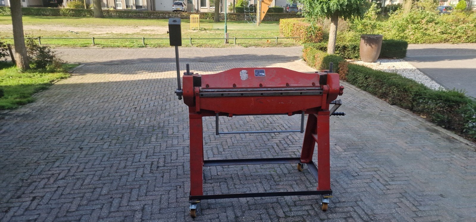 Zetbank - 2mm dikte, 1000mm breedte, Ophalen