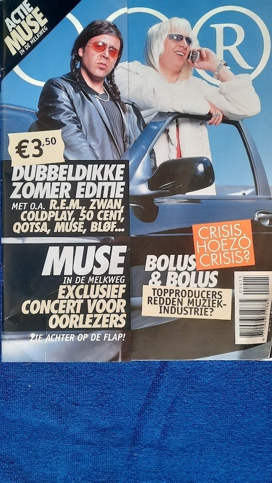 OOR 14-15 2003 Zomereditie Muse R.E.M. Zwan Coldplay 50 Cent, Ophalen of Verzenden, Zo goed als nieuw, Muziek, Film of Tv