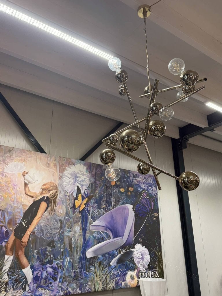 Nieuw Brand van Egmond Galaxy Kroonluchter Goud Design Lamp, Huis en Inrichting, Nieuw, Ophalen of Verzenden, Brand van Egmond