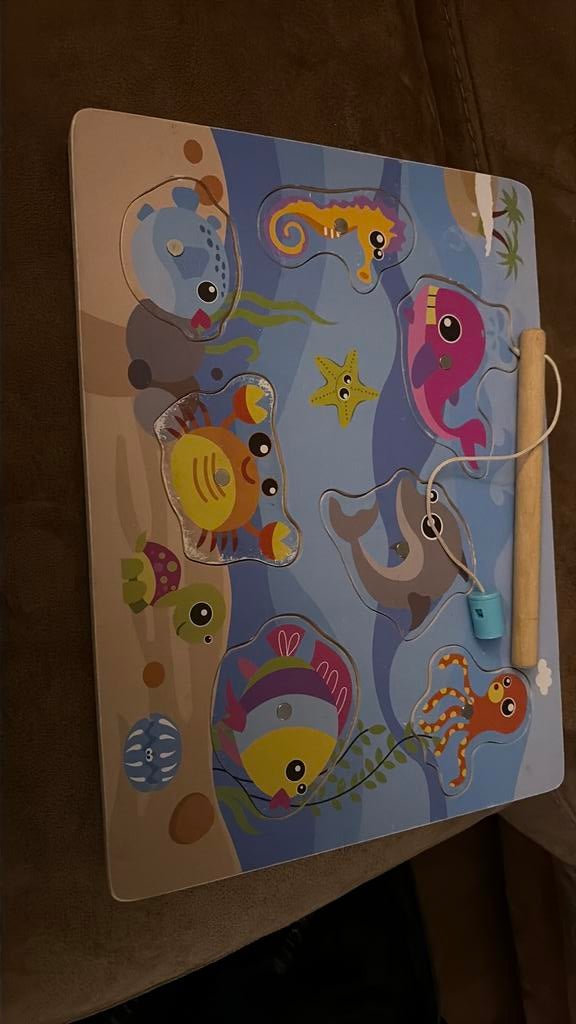 Puzzel met magneetjes, Ophalen of Verzenden, 10 tot 50 stukjes, Gebruikt