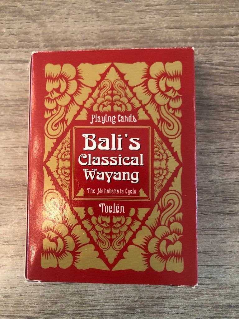 speelkaarten Wayang, Verzamelen, Ophalen of Verzenden, Zo goed als nieuw, Speelkaart(en)