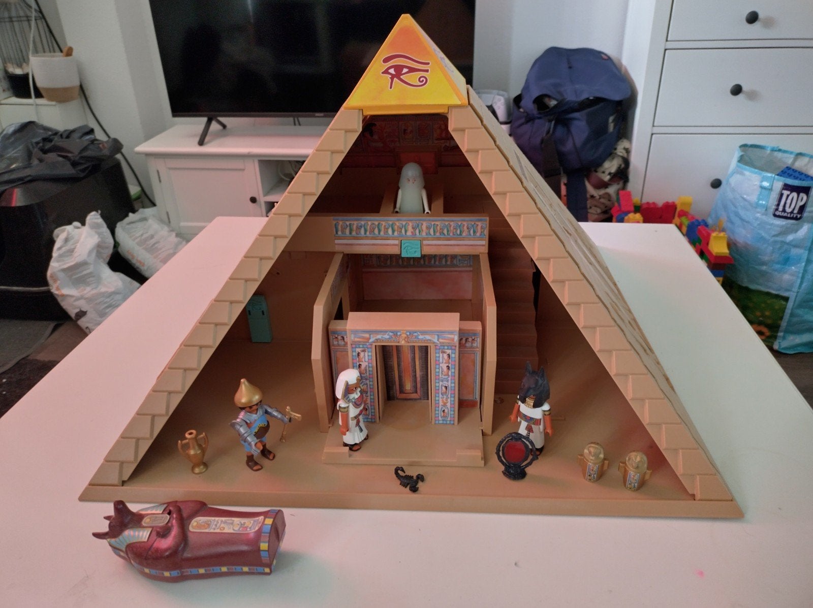 Playmobil Piramide 5386 met figuren en accessoires, Ophalen of Verzenden, Jongen of Meisje