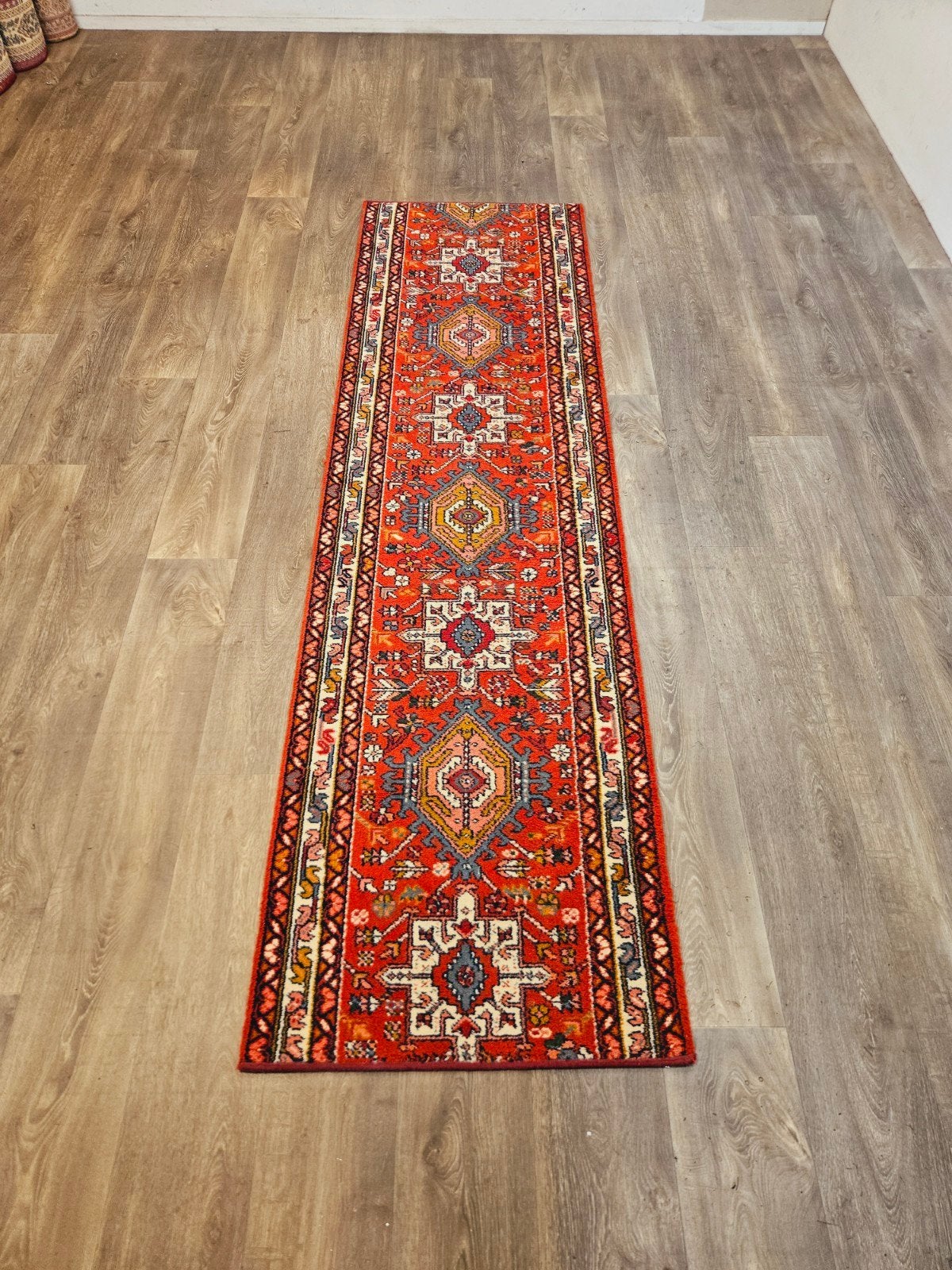 Perzische Loper. Prachtige kleuren en patronen! Weg = Weg!, Perzisch, 200 cm of meer, Zo goed als nieuw, Rechthoekig