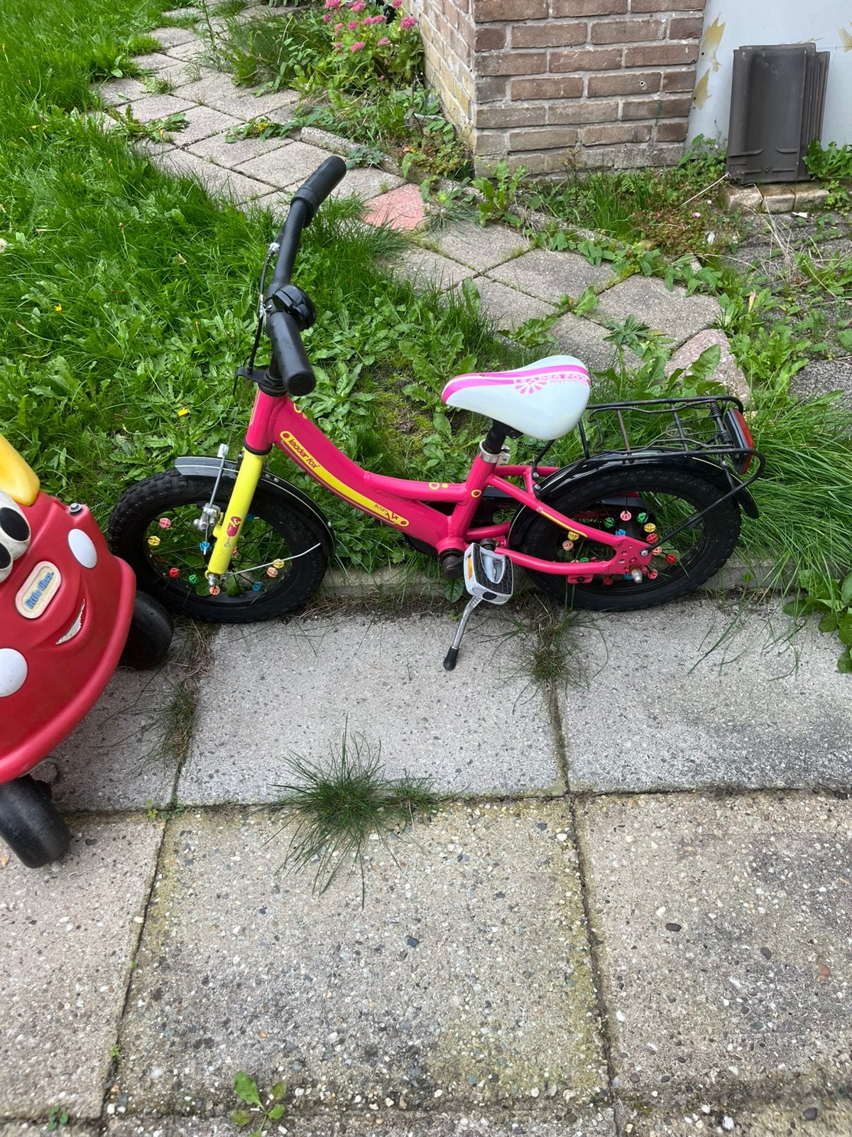 Kinderfiets meisje., Ophalen, Zo goed als nieuw