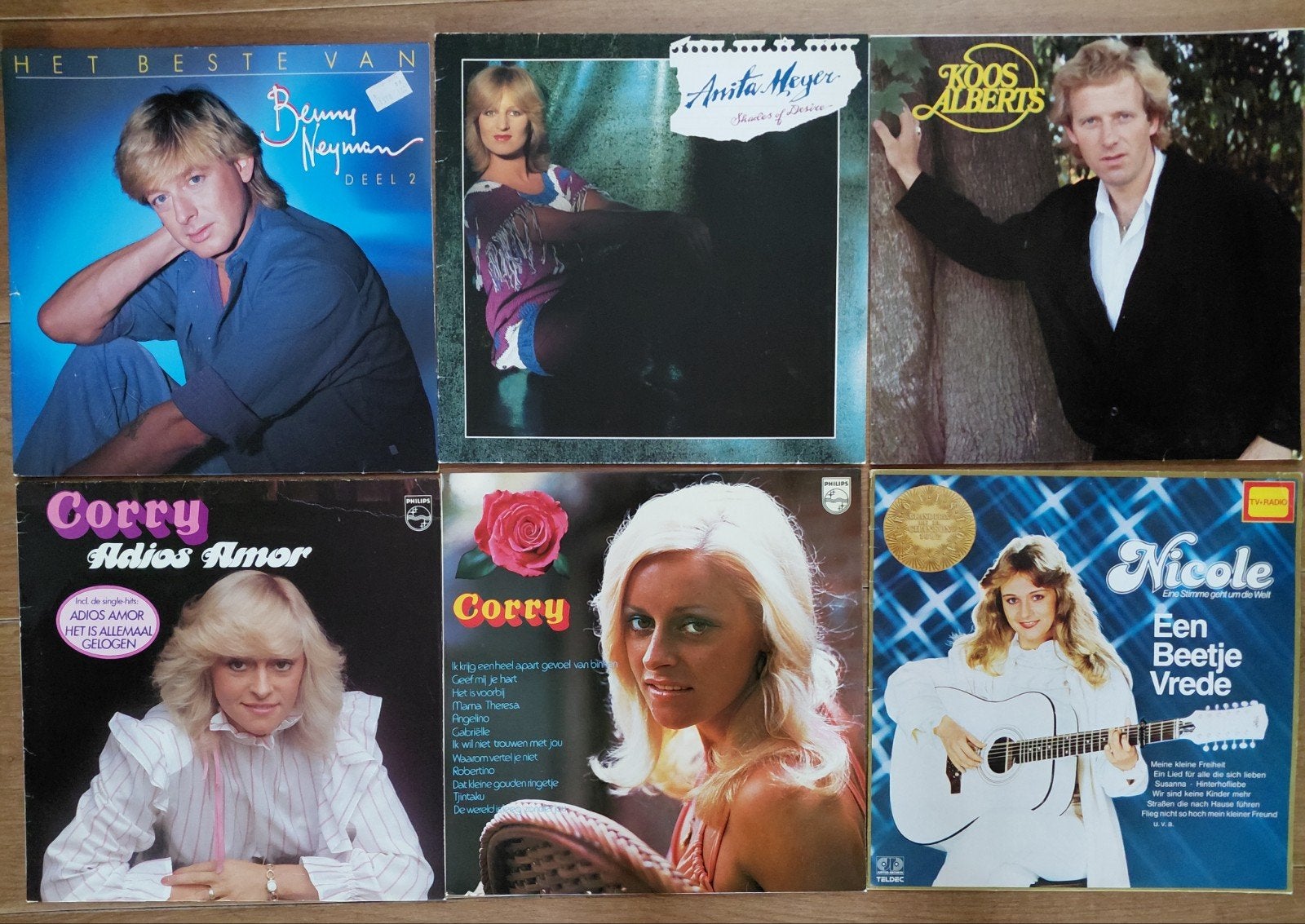 partij van 6 lp's voor €6,-, Cd's en Dvd's, Vinyl | Nederlandstalig, Ophalen of Verzenden, Gebruikt, 12 inch, Levenslied of Smartlap