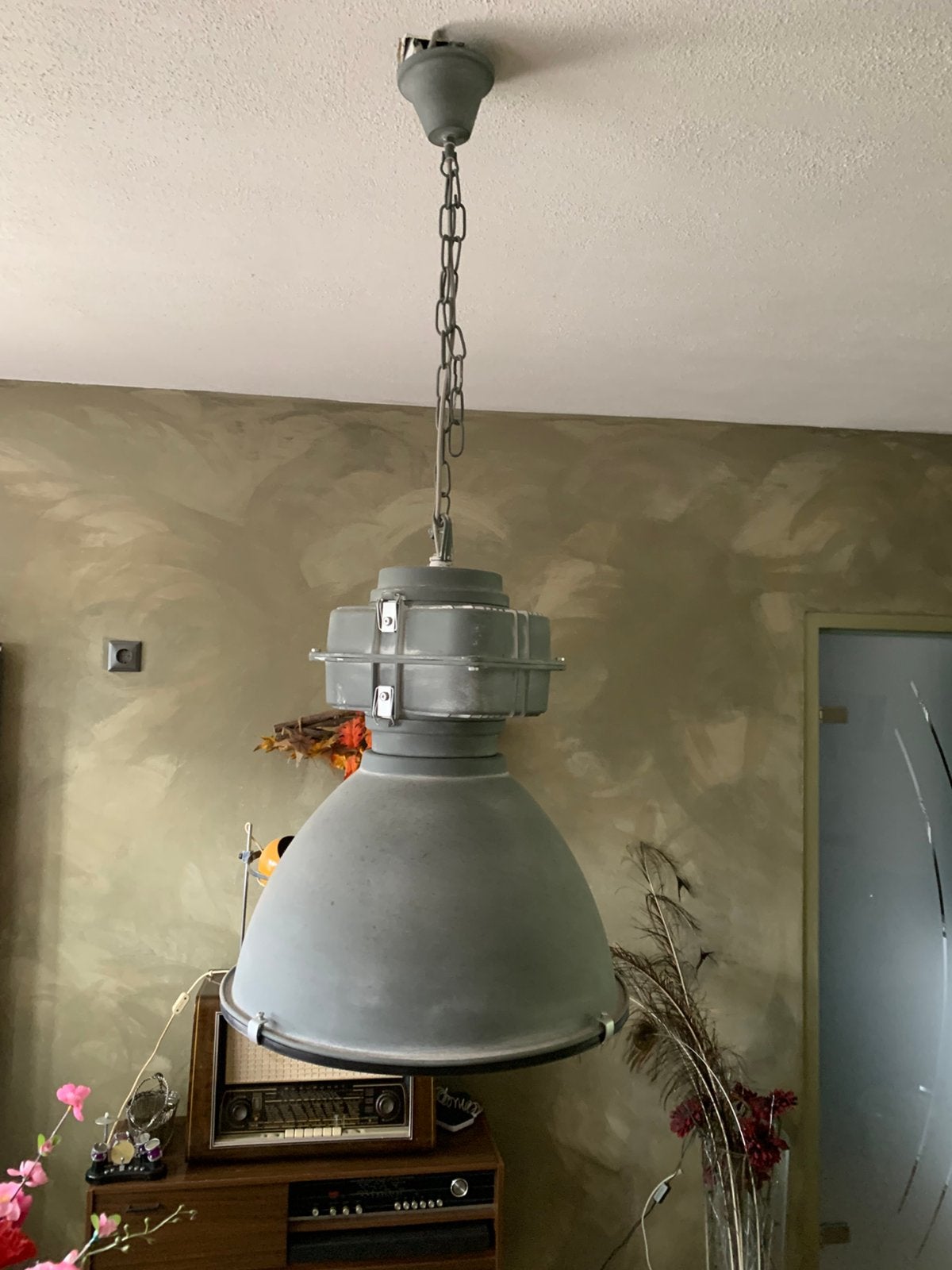Industriele hanglamp, Ophalen, Zo goed als nieuw
