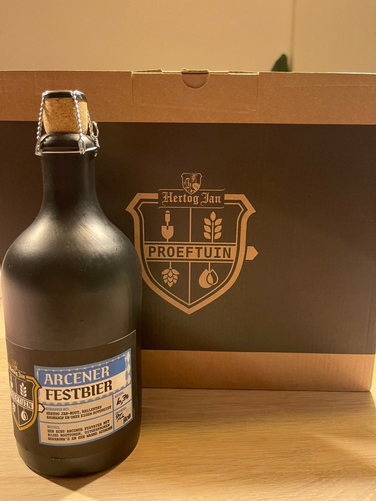 Hertog Jan Proeftuin #18 Arcener Festbier, Verzamelen, Ophalen of Verzenden, Nieuw, Flesje(s), Hertog Jan